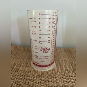 Pampered Chef Clear wet/dry Measuring Cup